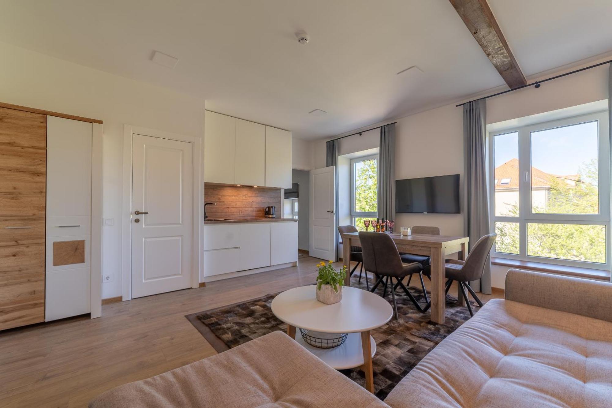 Apartamentai Muzika Silutė Quarto foto